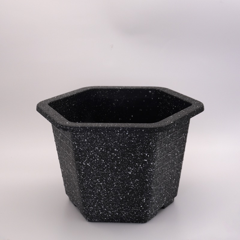 Chậu nhựa giả đá cao cấp trồng hoa, cây cảnh đẹp, bền