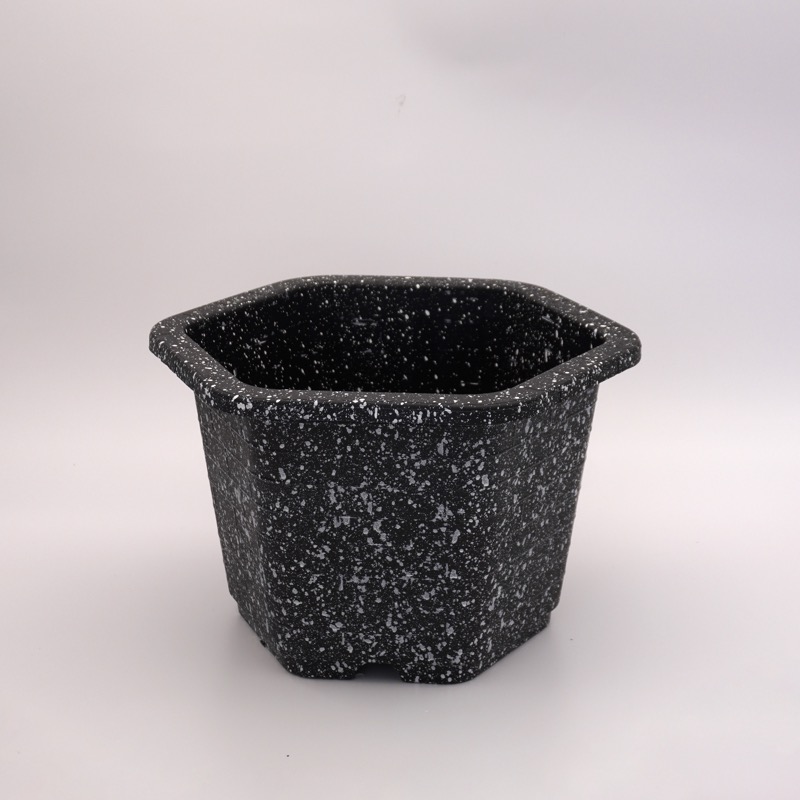 Chậu nhựa giả đá cao cấp trồng hoa, cây cảnh đẹp, bền
