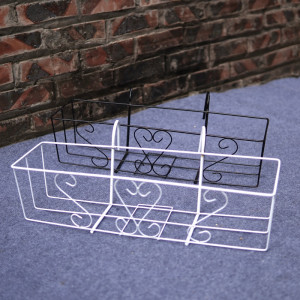 Giỏ sắt treo ban công hình chữ nhật