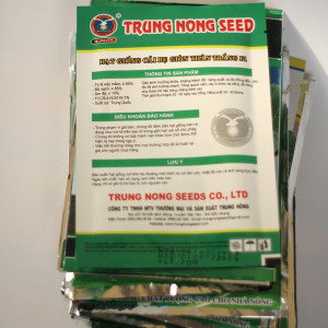 Hạt giống cải bẹ tròn thân trắng F1 (Trung Nông)