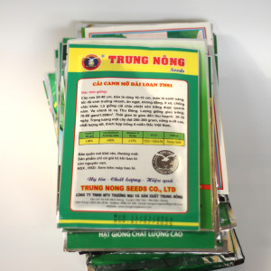 Hạt giống cải canh mỡ Đài loan TN81 (Trung Nông)