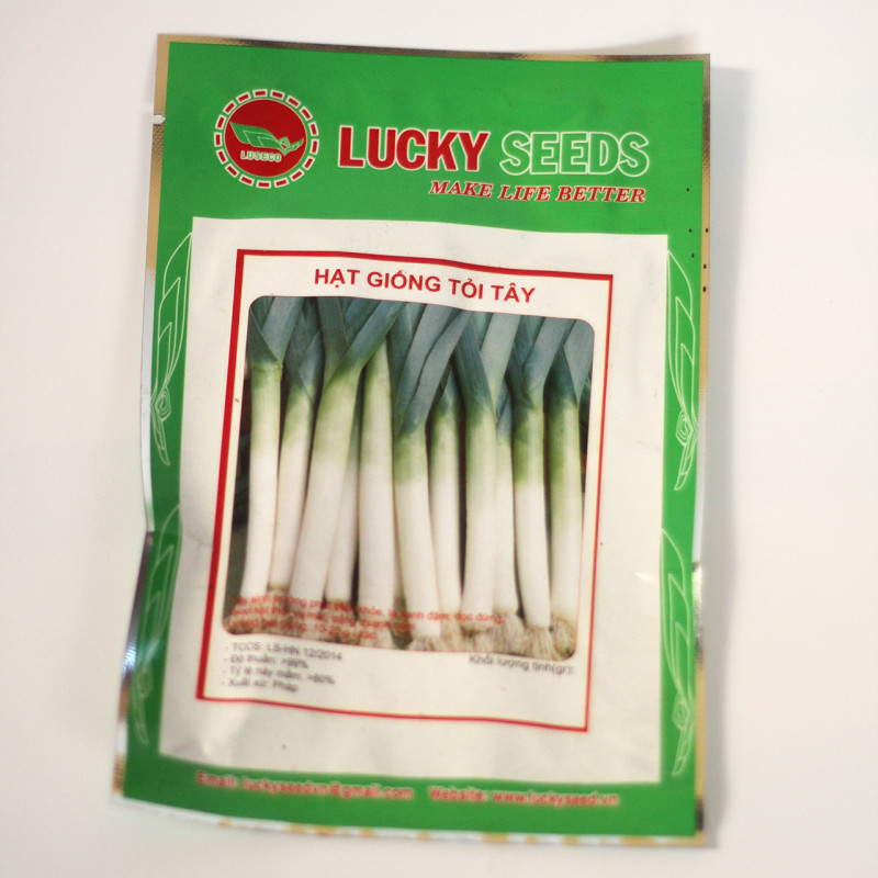 Hạt giống cây rau tỏi tây (Lucky)